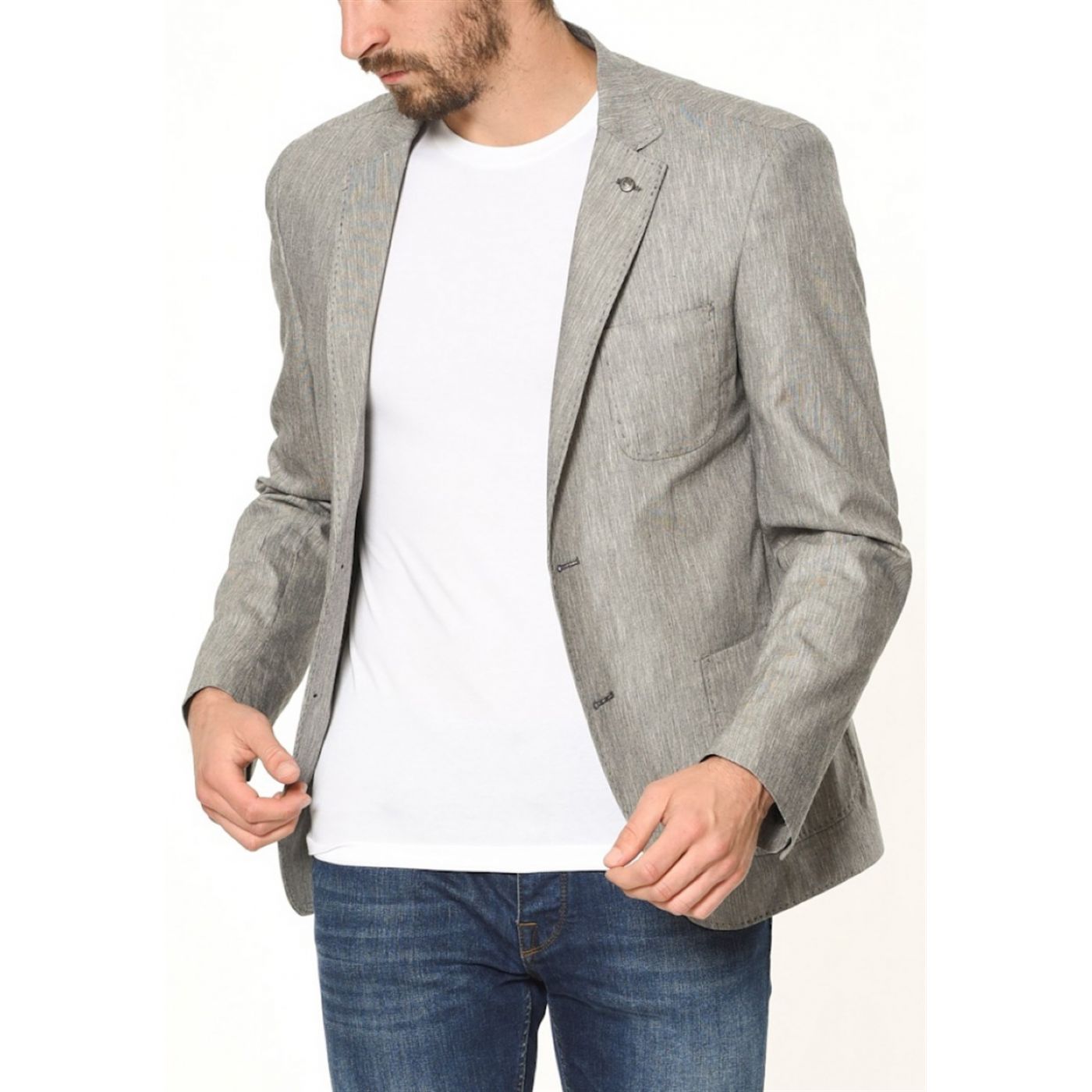 ŞIK CEKETLER C7860 DEWBERRY JACKET-LACİVERT