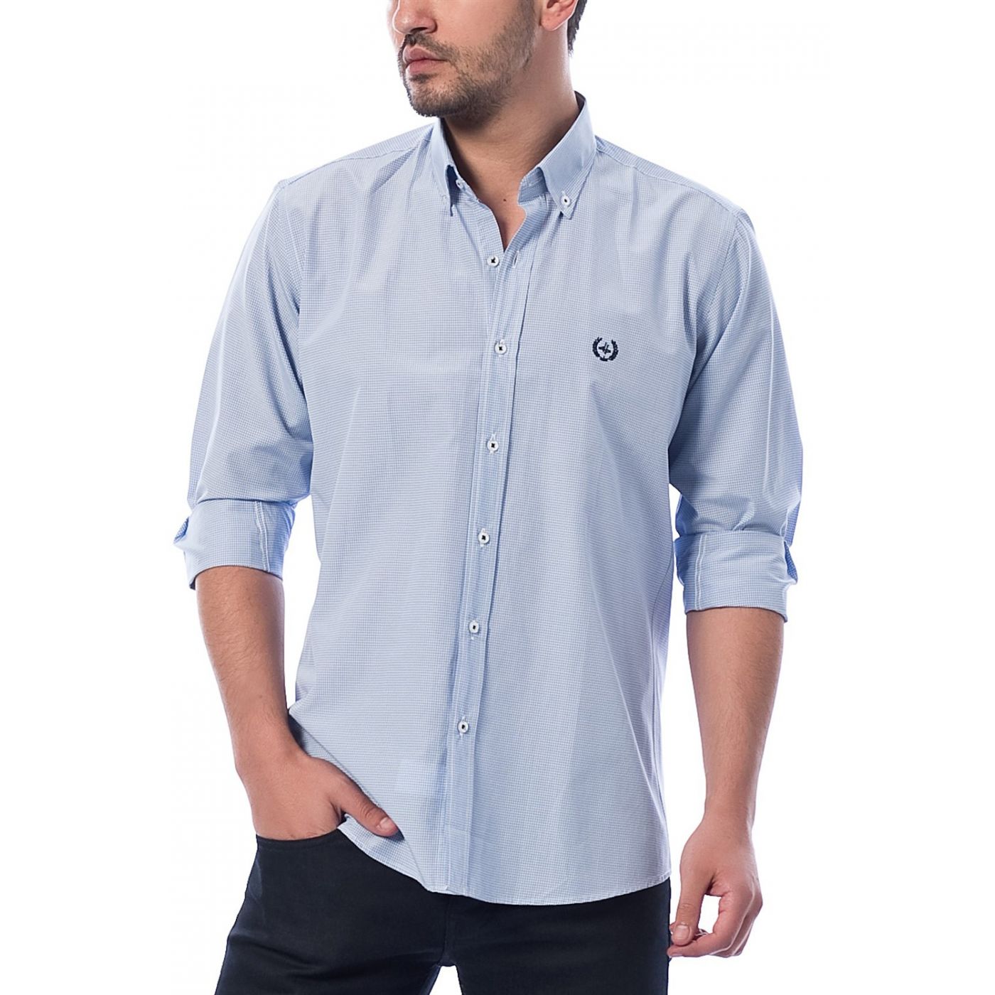 G571 DEWBERRY SHIRT-BLUE