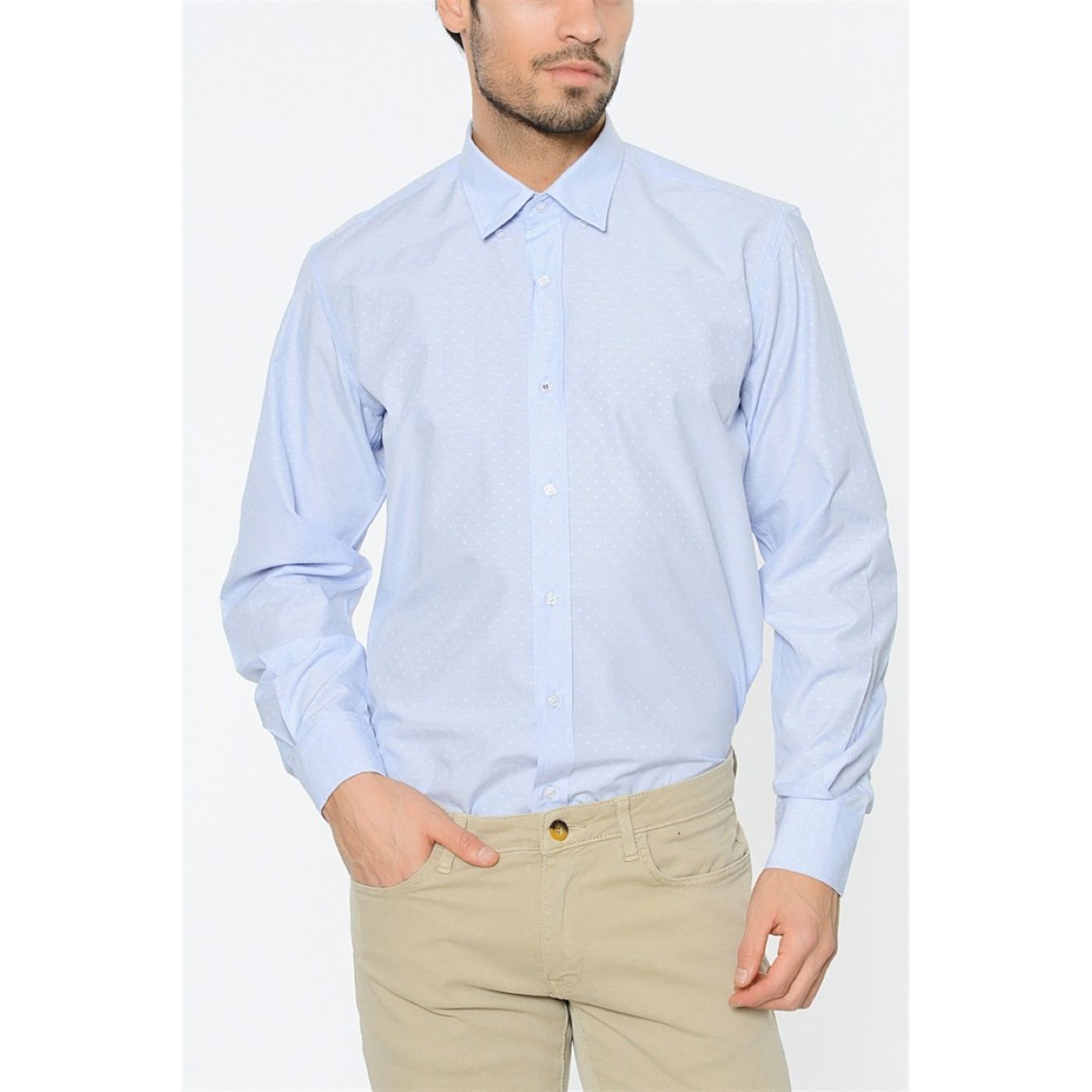G613 DEWBERRY SHIRT-BLUE