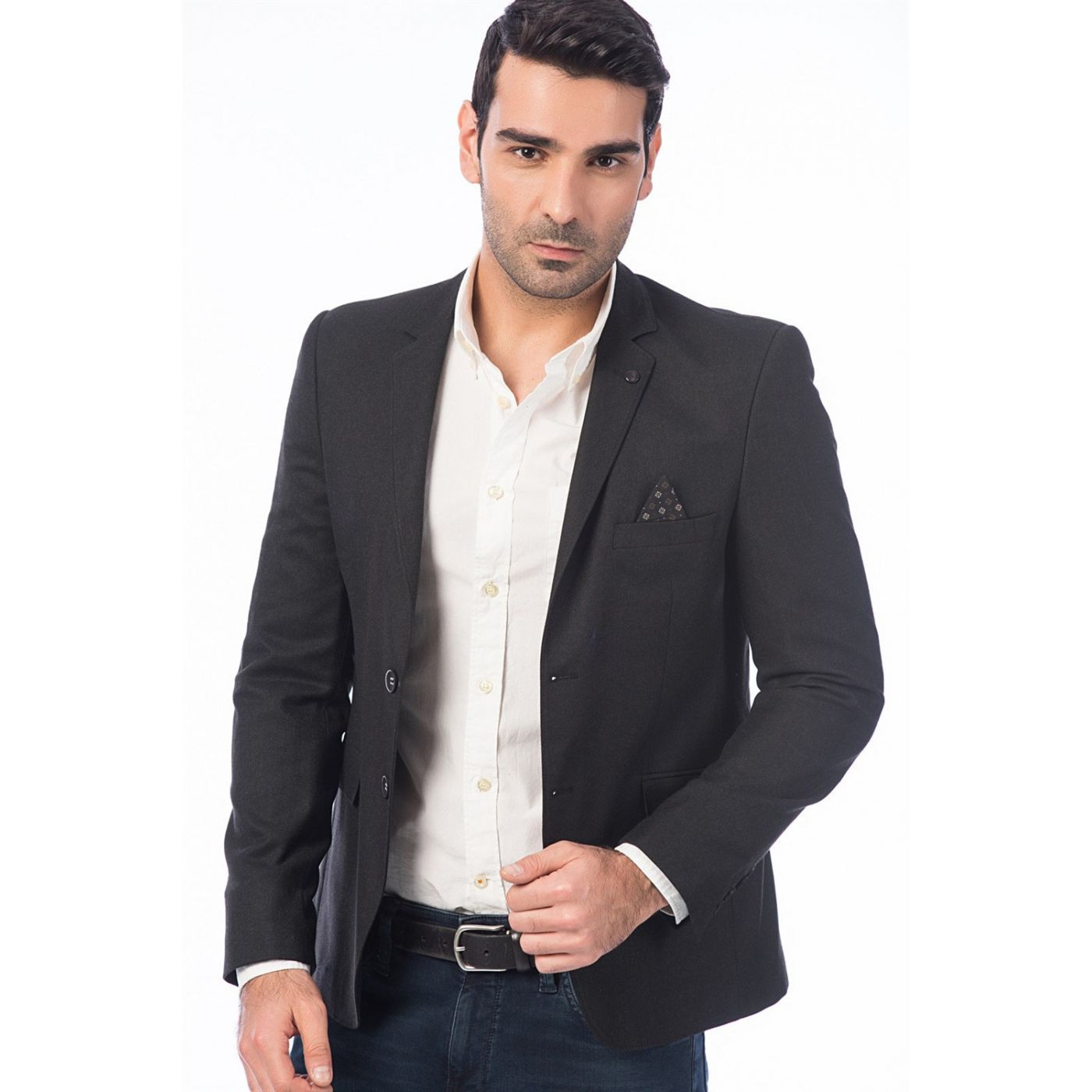C9021 DEWBERRY MEN's JACKET-BLACK