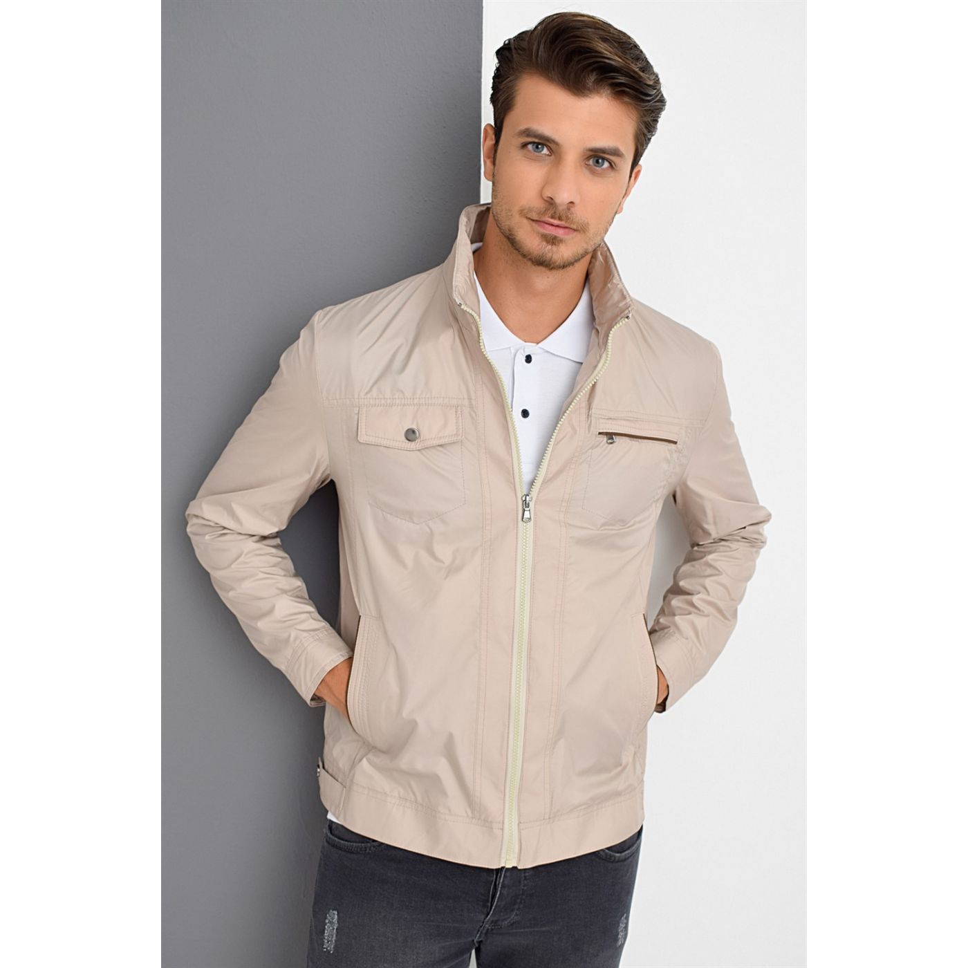 M8642 DEWBERRY MEN SLIM MONT-BEJ