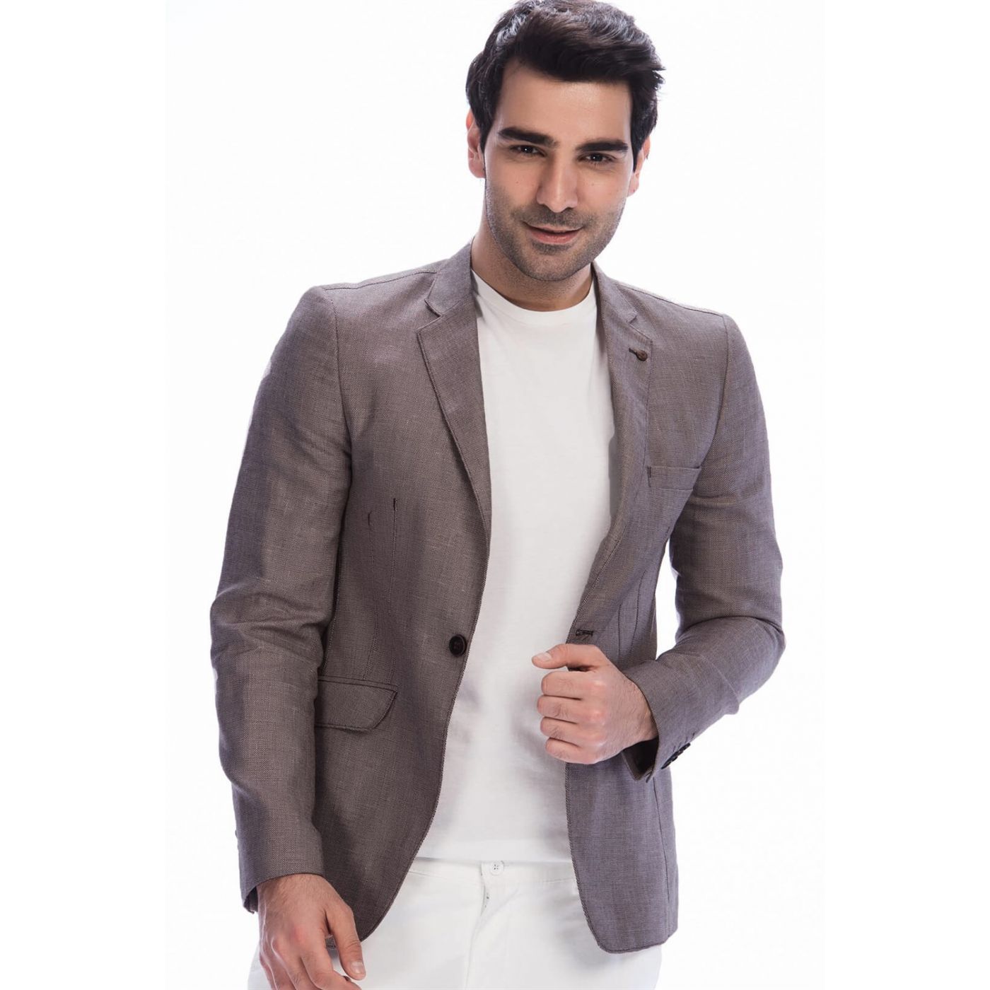 ŞIK CEKETLER C2606 DEWBERRY JACKET-COFFEE