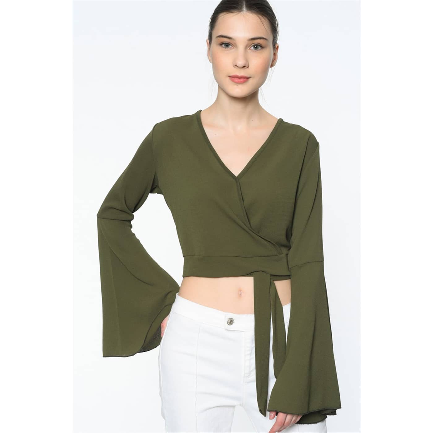 Z6226 DEWBERRY WOMEN's BLOUSE-RIGHTS