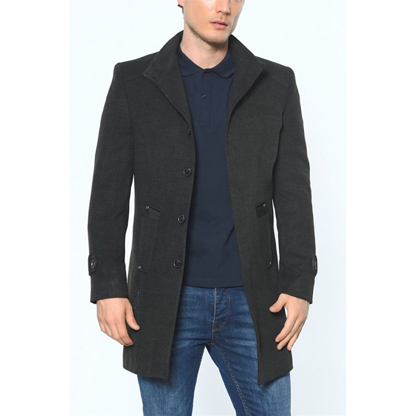 PLT8314 DEWBERRY PALTO-ANTHRACITE