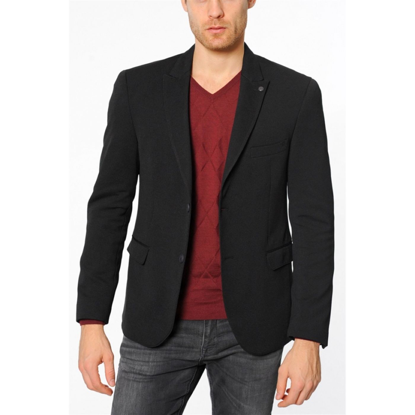 C9032 DEWBERRY MEN's JACKET-BLACK