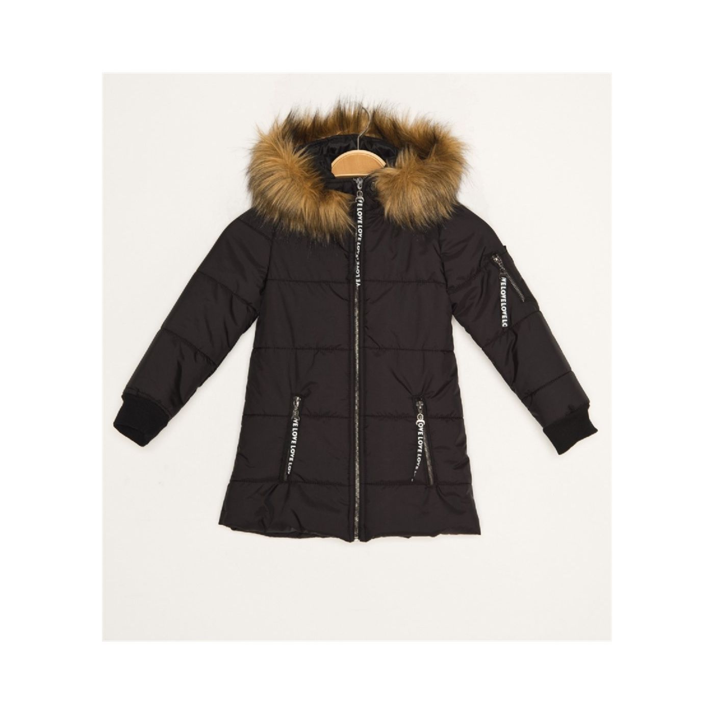 Z8003 DEWBERRY GIRL BOY KABAN-BLACK