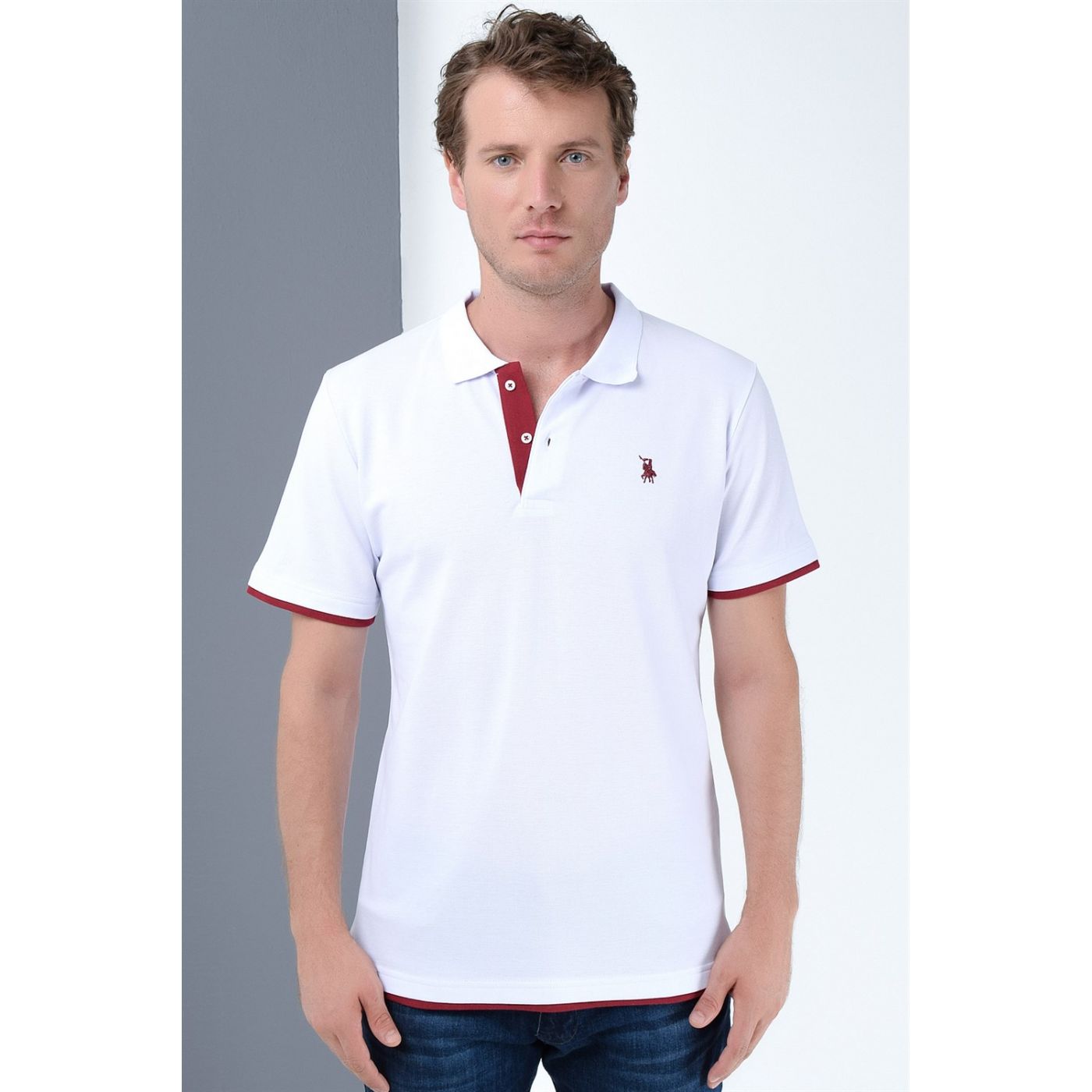 T8562 DEWBERRY MEN's TSHIRT-WHITE