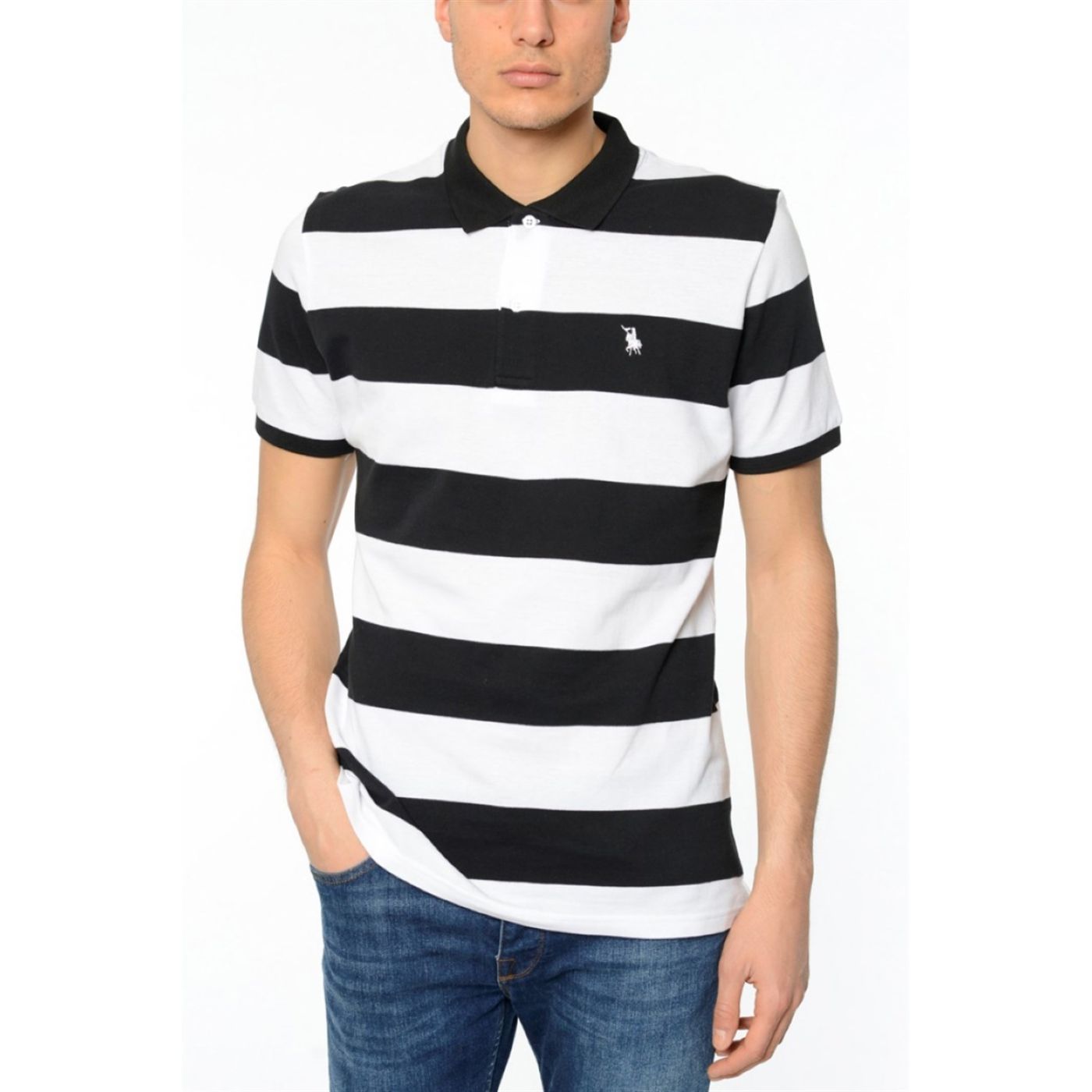 T8544 DEWBERRY T-SHIRT-BLACK