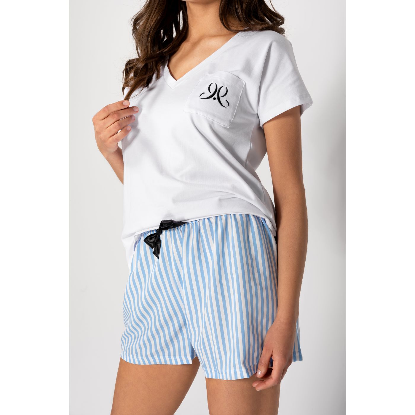 Nicole WhiteBaby Blue Pajamas