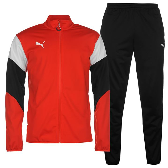 red puma sweatsuit mens