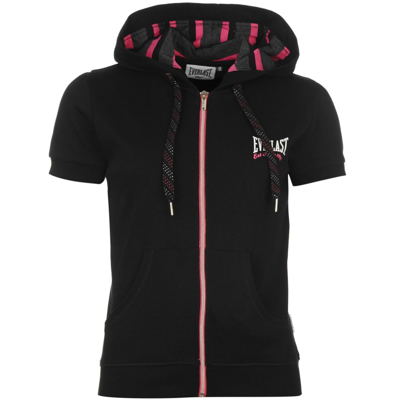 everlast short sleeve hoodie