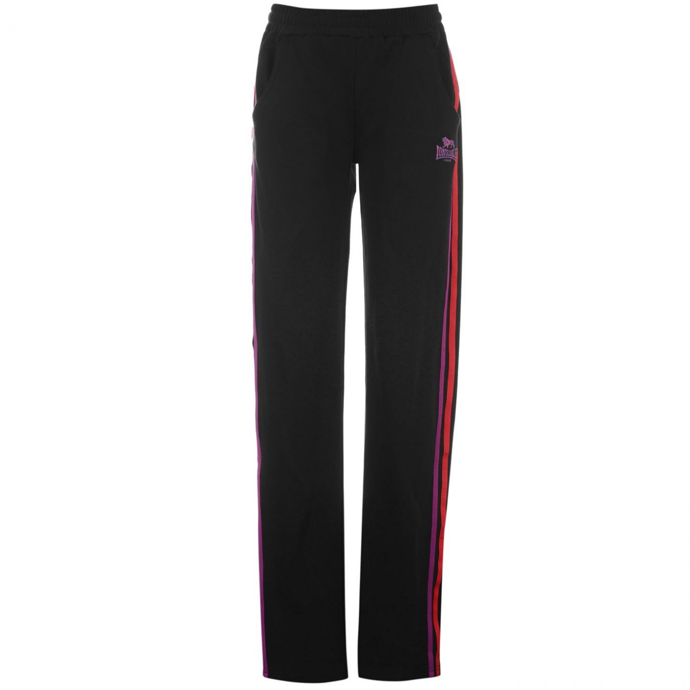 Lonsdale 2 Stripe Tracksuit Bottoms Ladies