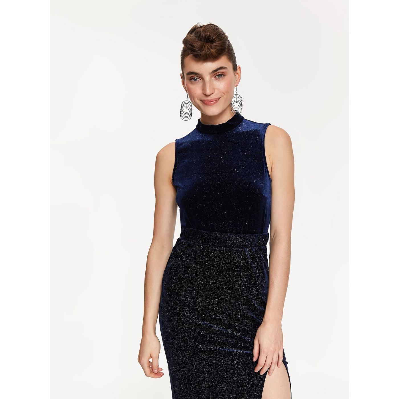 Top Secret BLOUSE WITH TURTLENECK