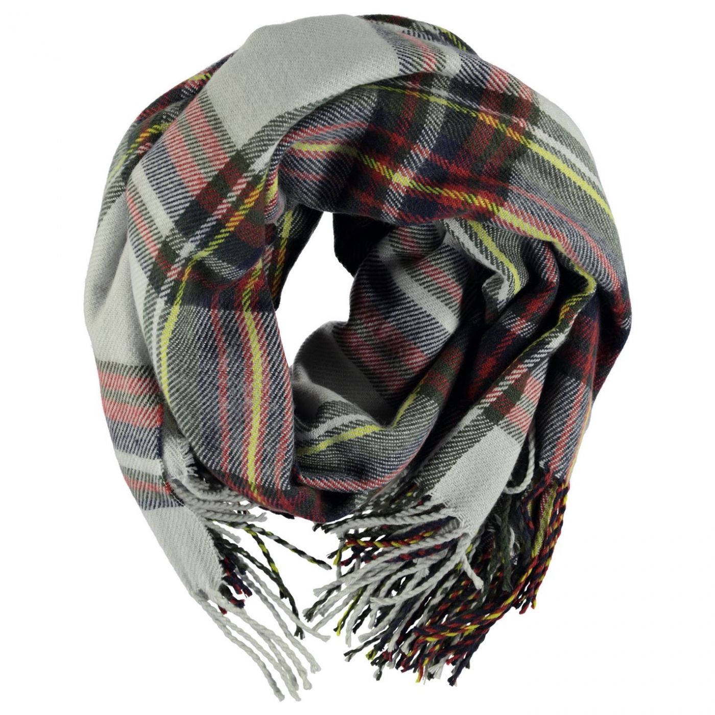 Pieces Large Tartan Scarf