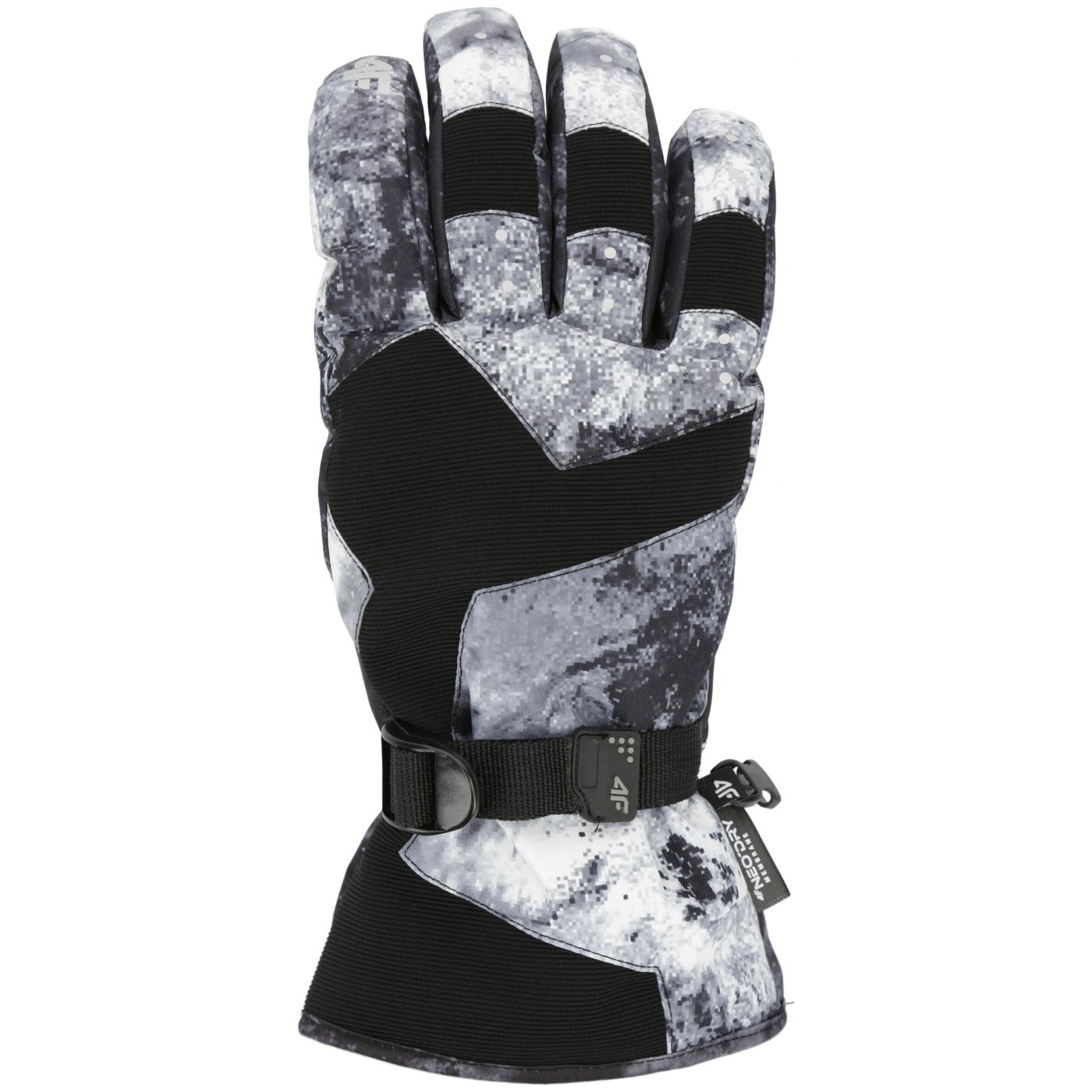 Men's ski gloves 4F REM002