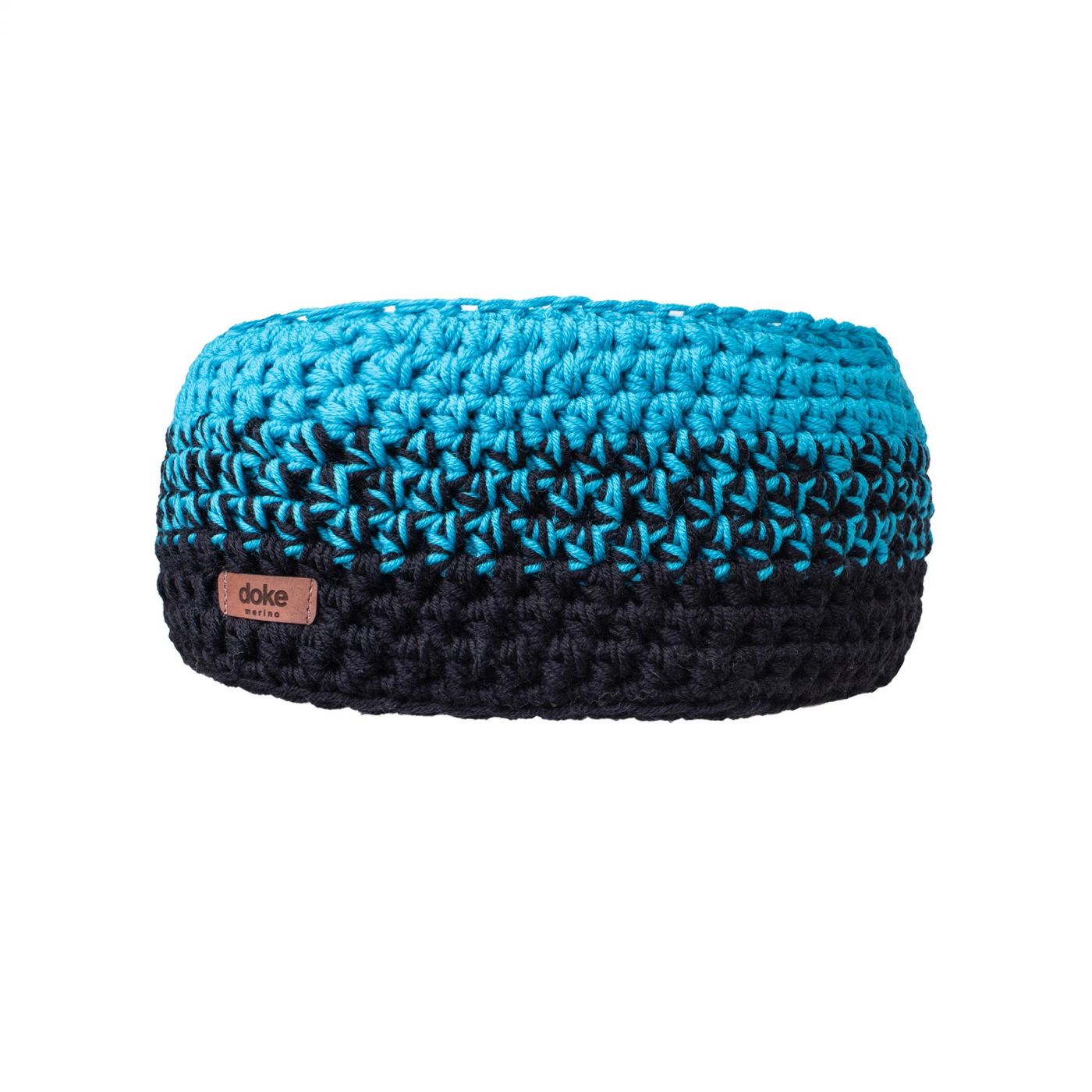 Crochet headband Merino DOKE