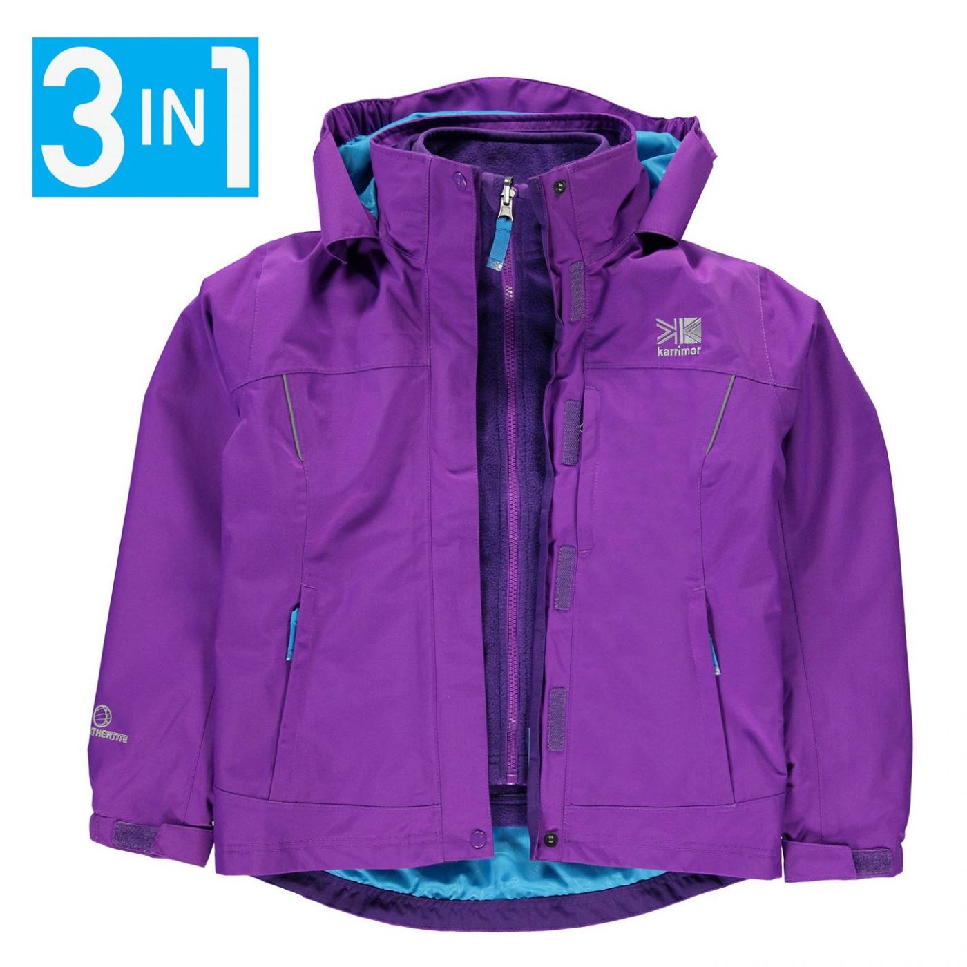 karrimor 3 in 1 jacket junior