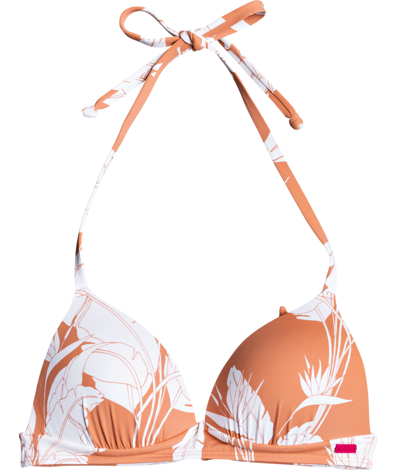 Women's bikini top ROXY PRINTED BEACH CLASSICS