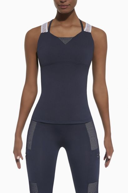 Bas Bleu Top PASSION-TOP 50 blouse with straps with bust support
