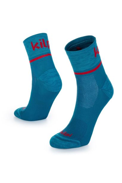 Unisex running socks Kilpi SPEED-U turquoise