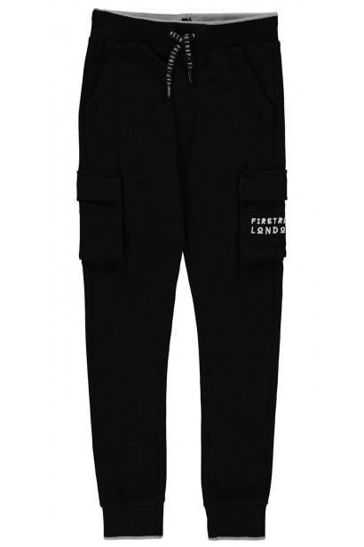 Firetrap Kids Boys Drop Crotch Joggers Junior Fleece Jogging Bottoms Trousers