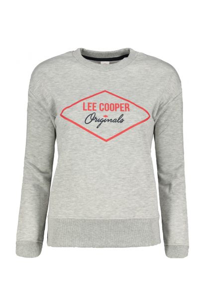 lee cooper crop fleece sweater ladies