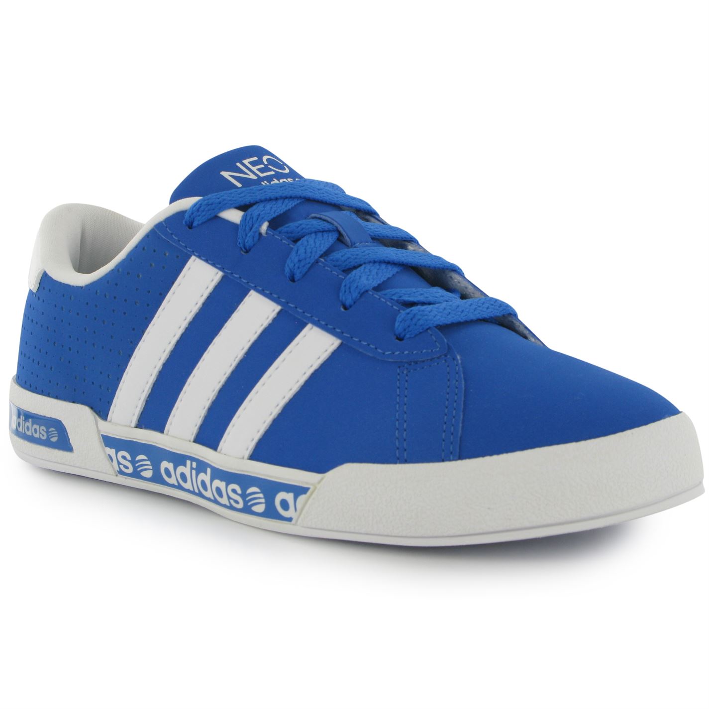 adidas neo daily mono trainers blue