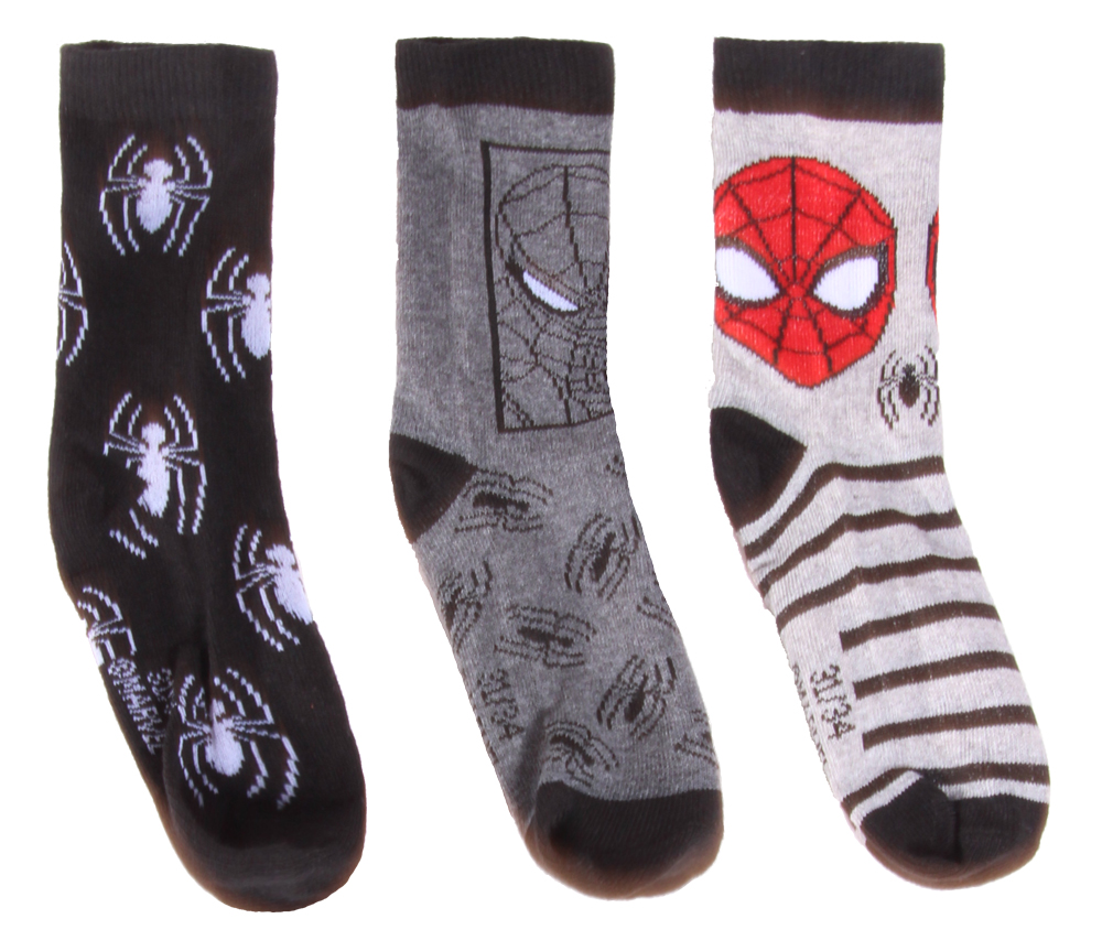 Ponožky dětské Spiderman 3 páry