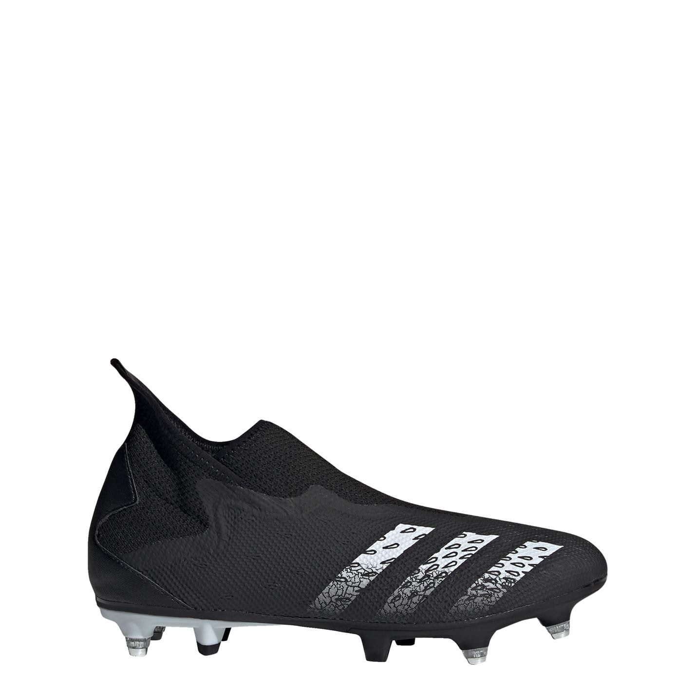 laceless soft ground boots