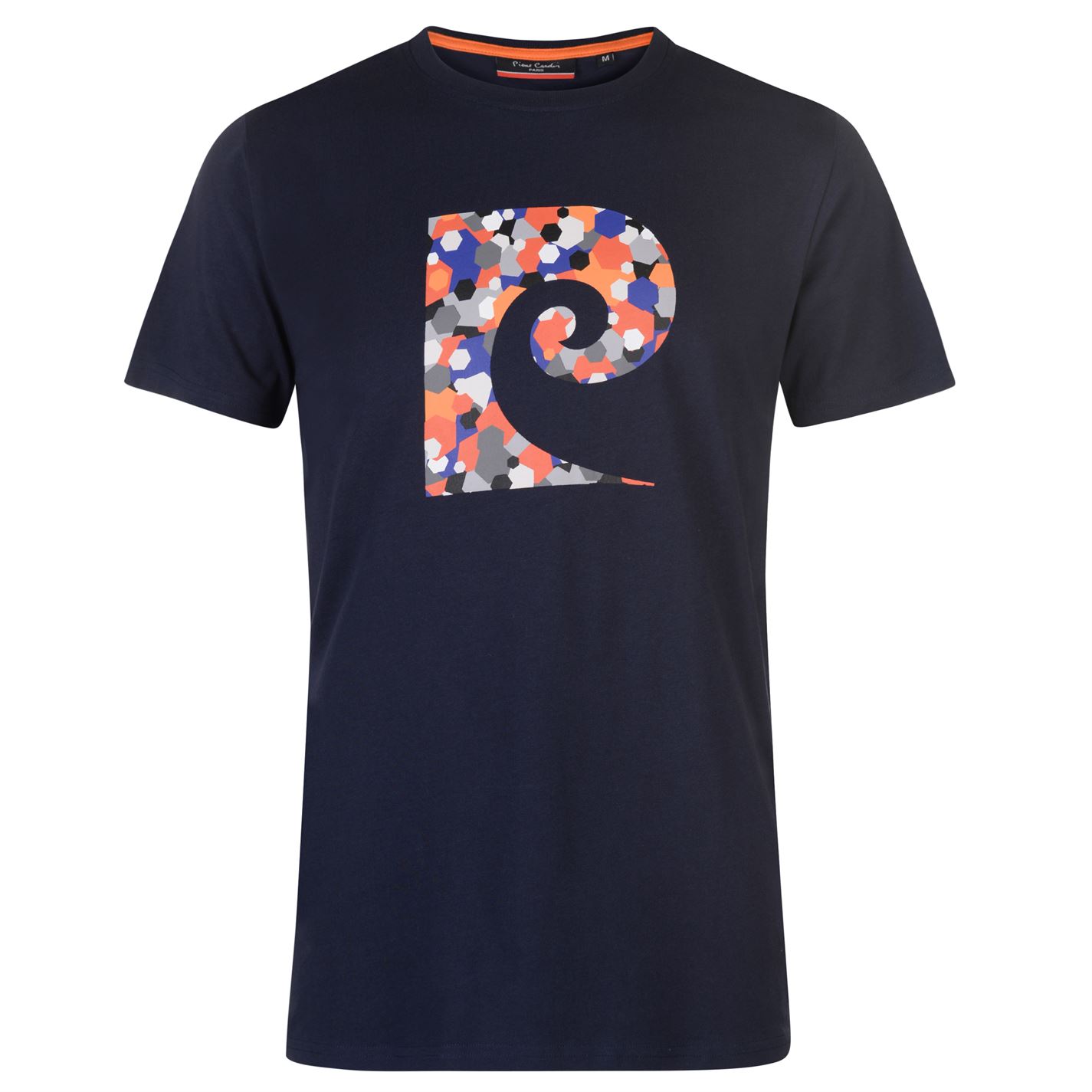 New Pierre Cardin Cardin V Neck Print Signature Emblem Marl Print T Shirt Mens E - Foto 6