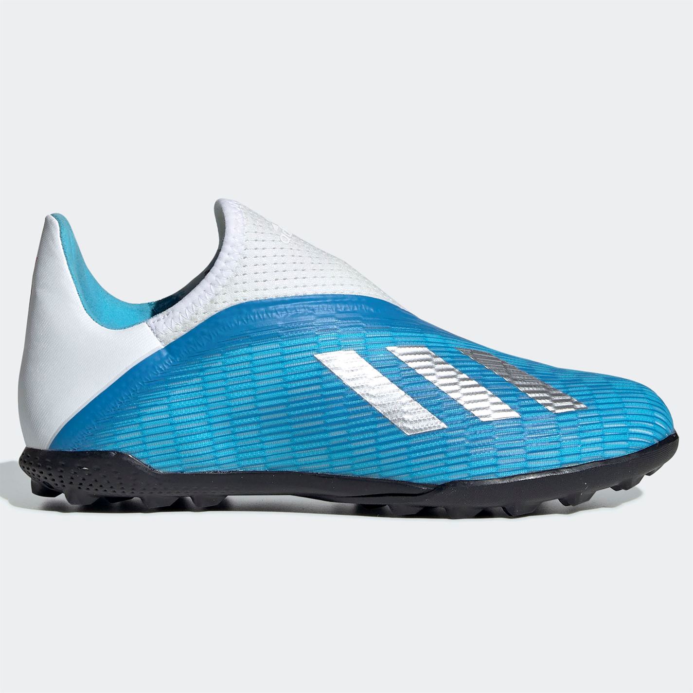 adidas x 19.3 laceless junior astro turf trainers