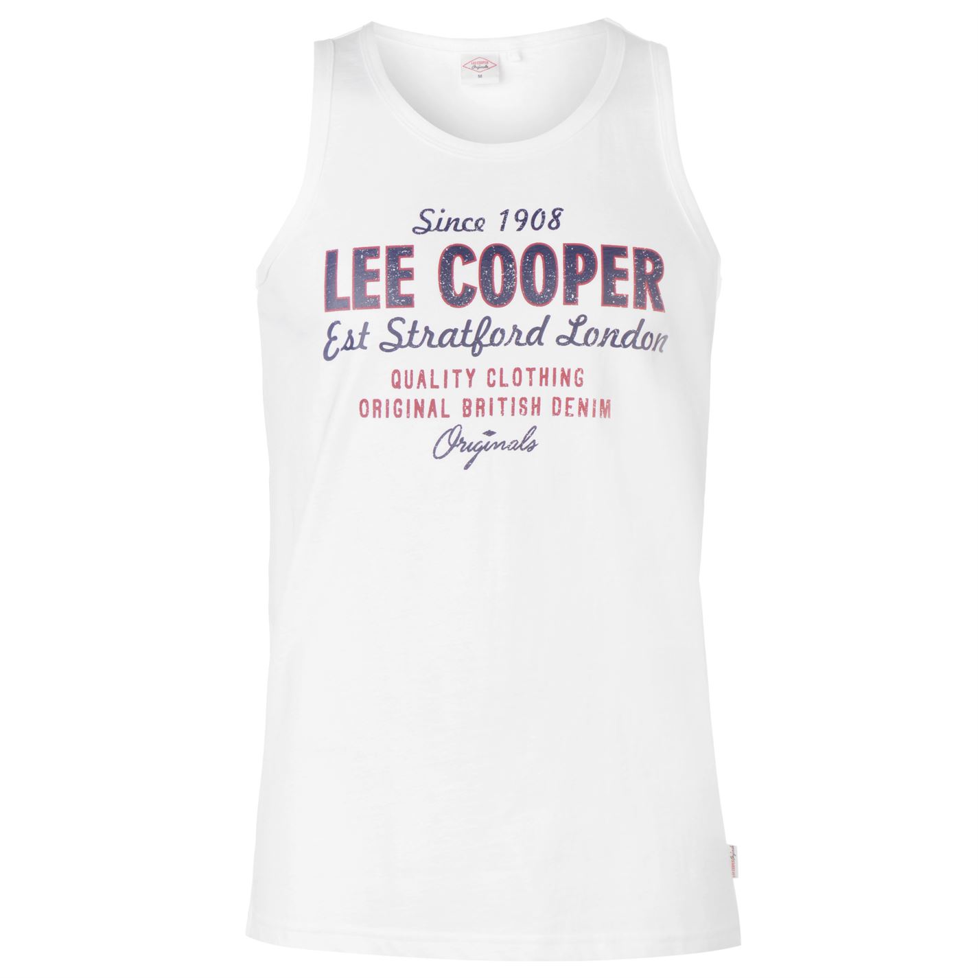 Lee Cooper Logo Vintage Vest Mens