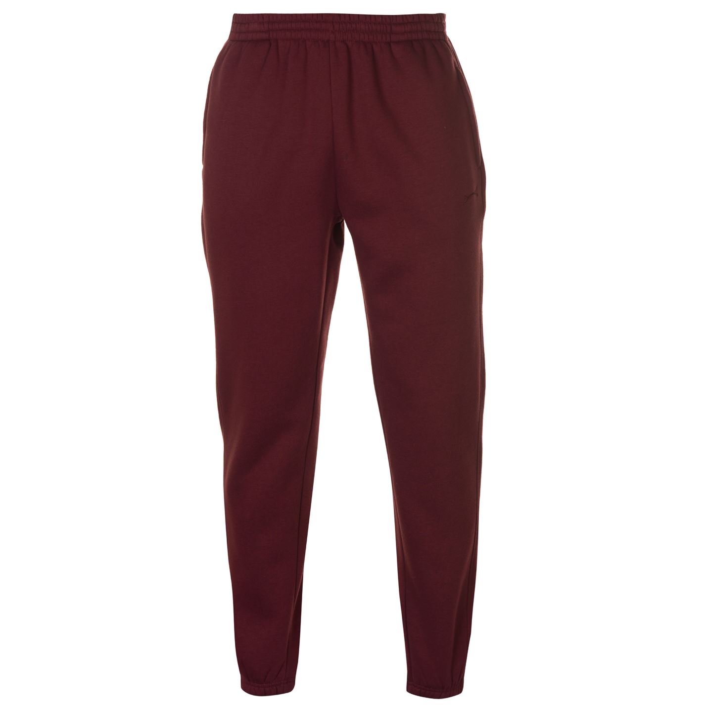 slazenger cuffed fleece jogging pants mens