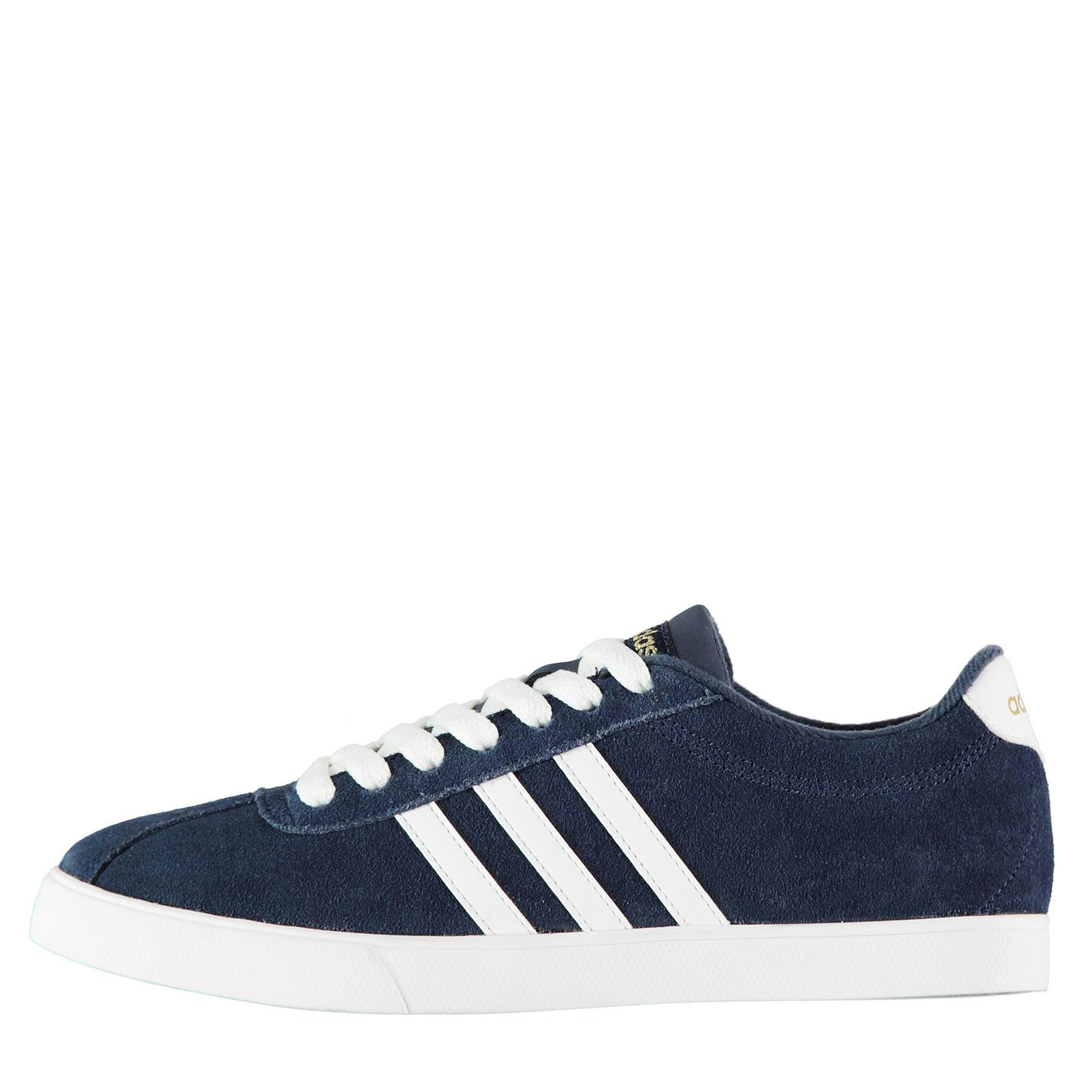 adidas three stripe shoes black