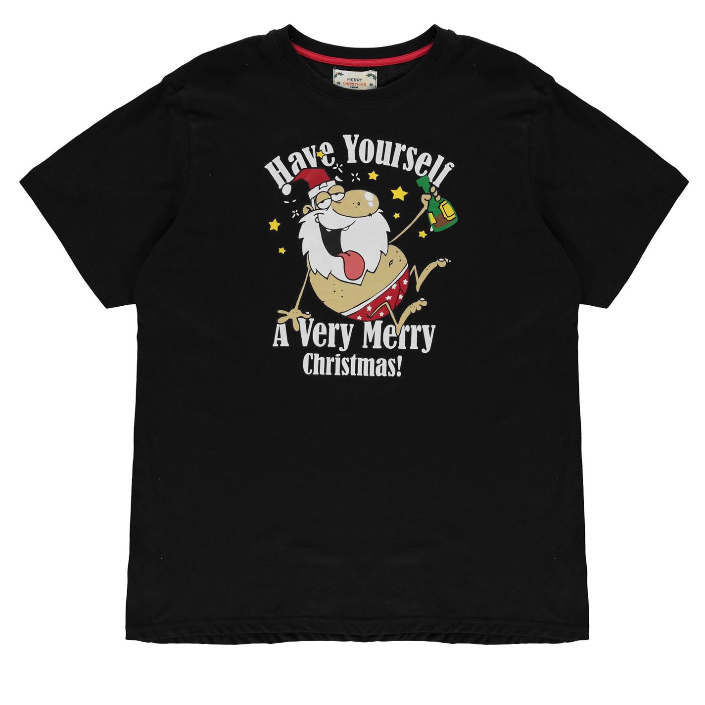 D555 Christmas Very Merry T Shirt Mens