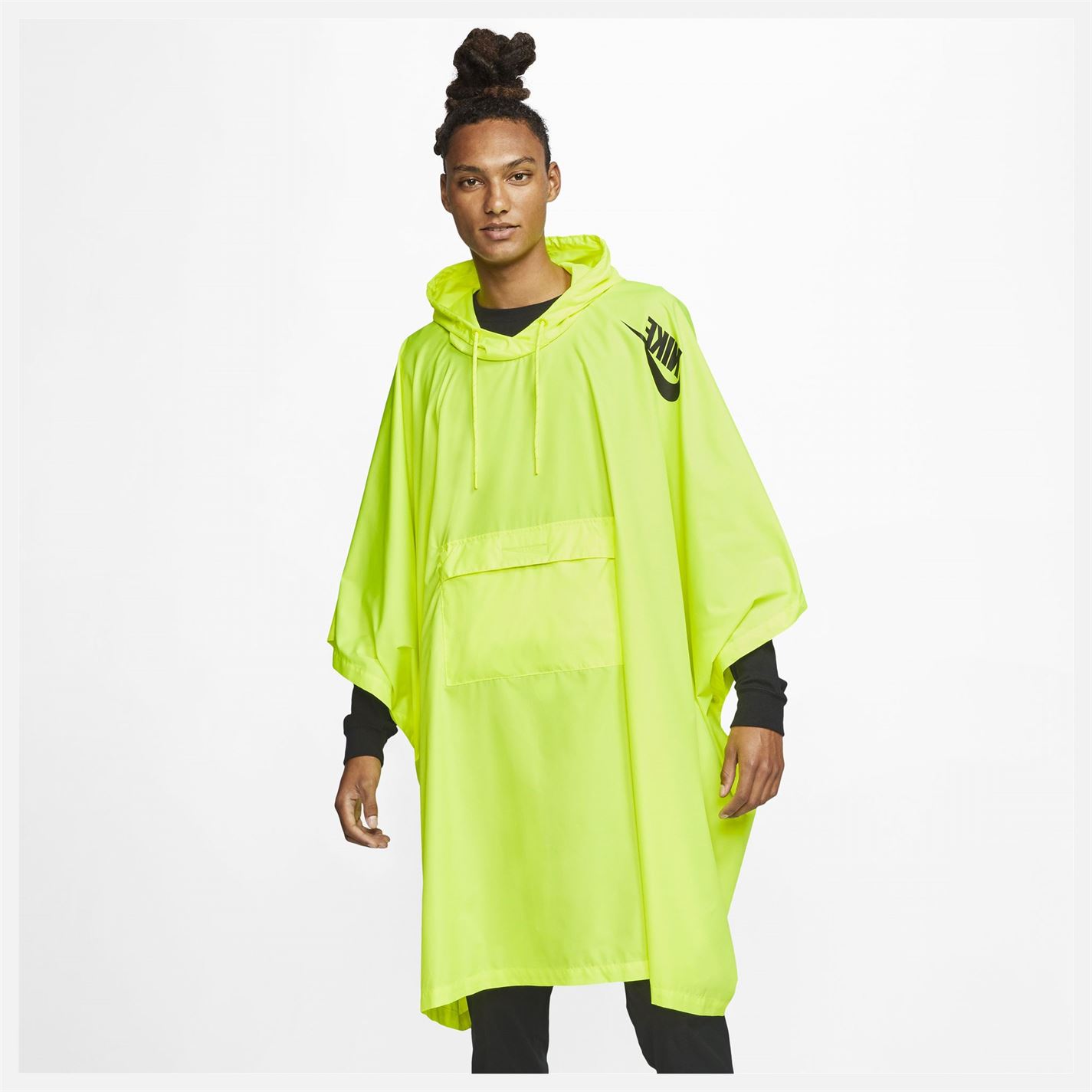 nike woven poncho mens