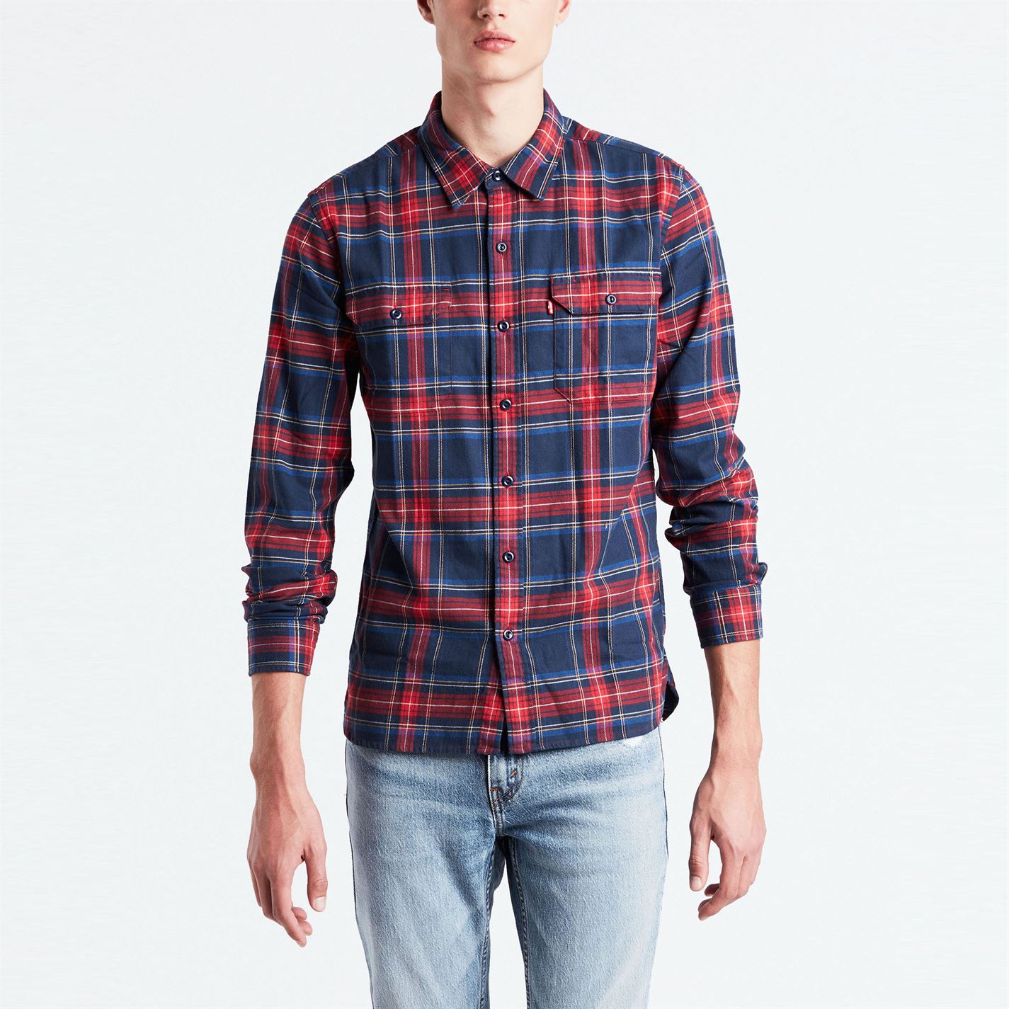 levis checked jackson worker shirt