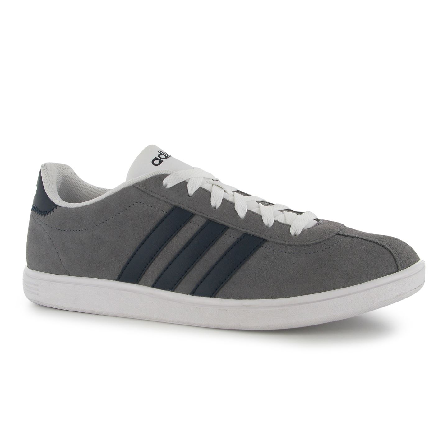 adidas vl neo court suede trainers mens