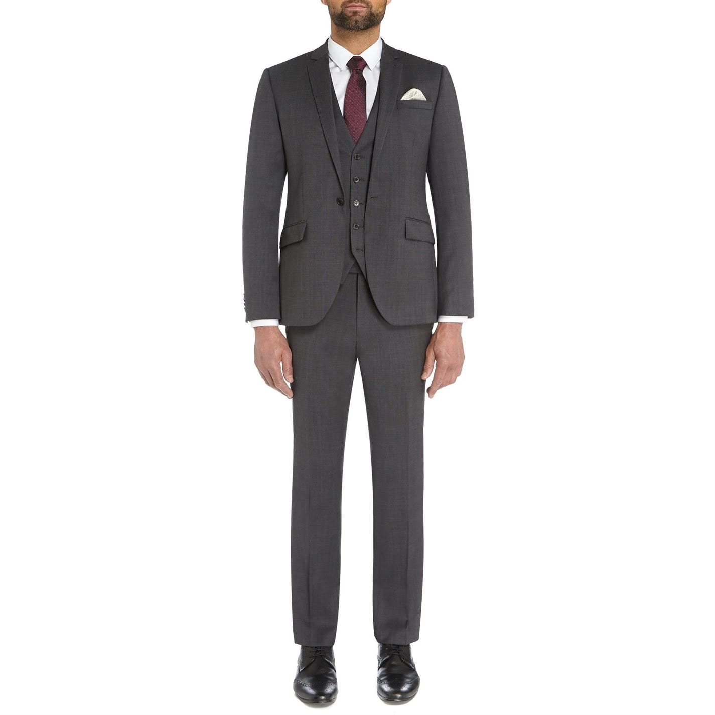 Kenneth Cole Bleekman Slim Fit Pindot Suit Jacket