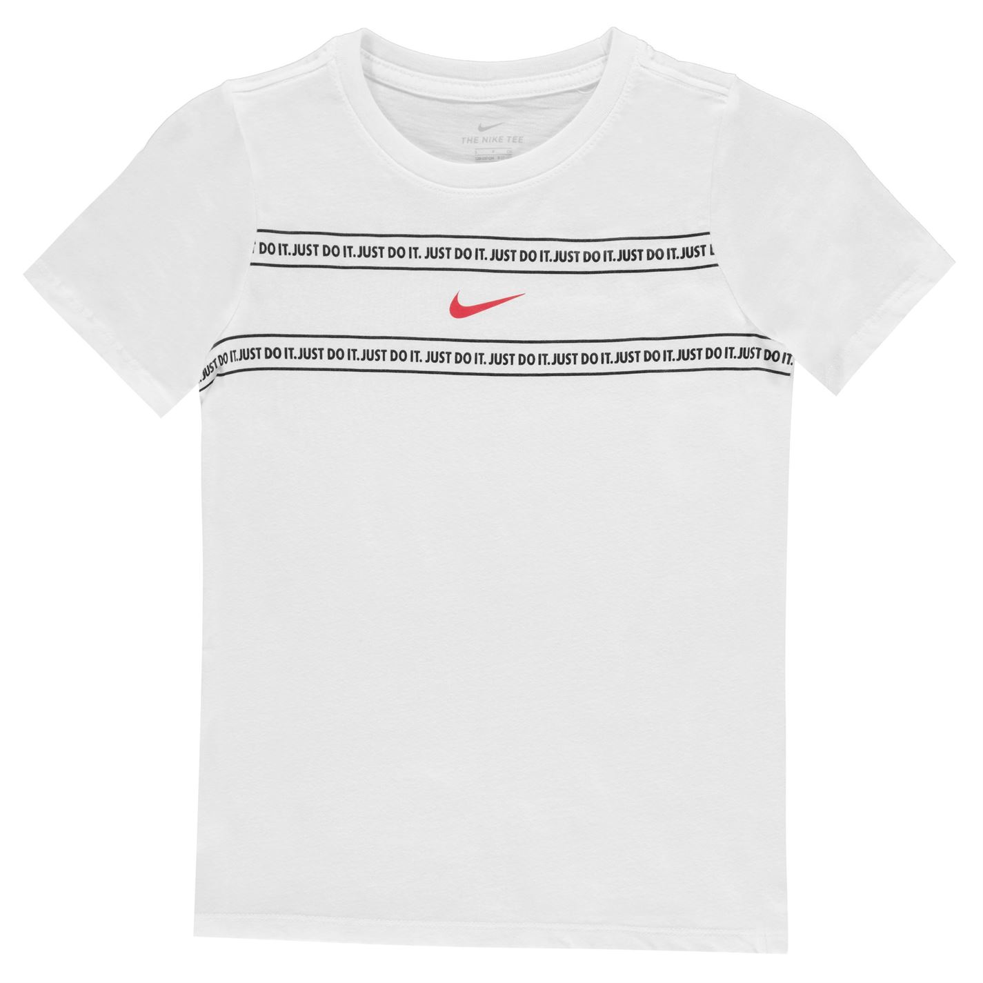 nike tape t shirt junior