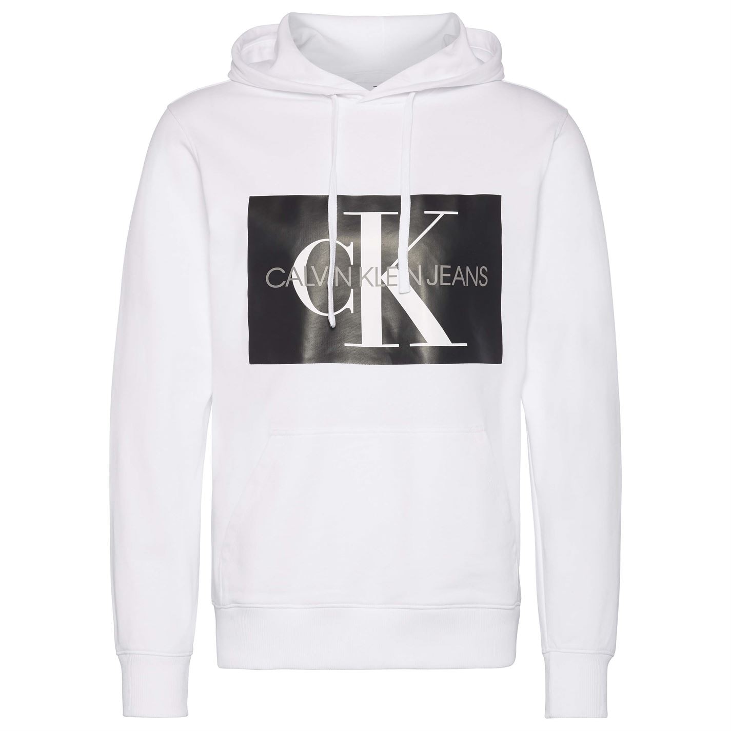 calvin klein box logo hoodie