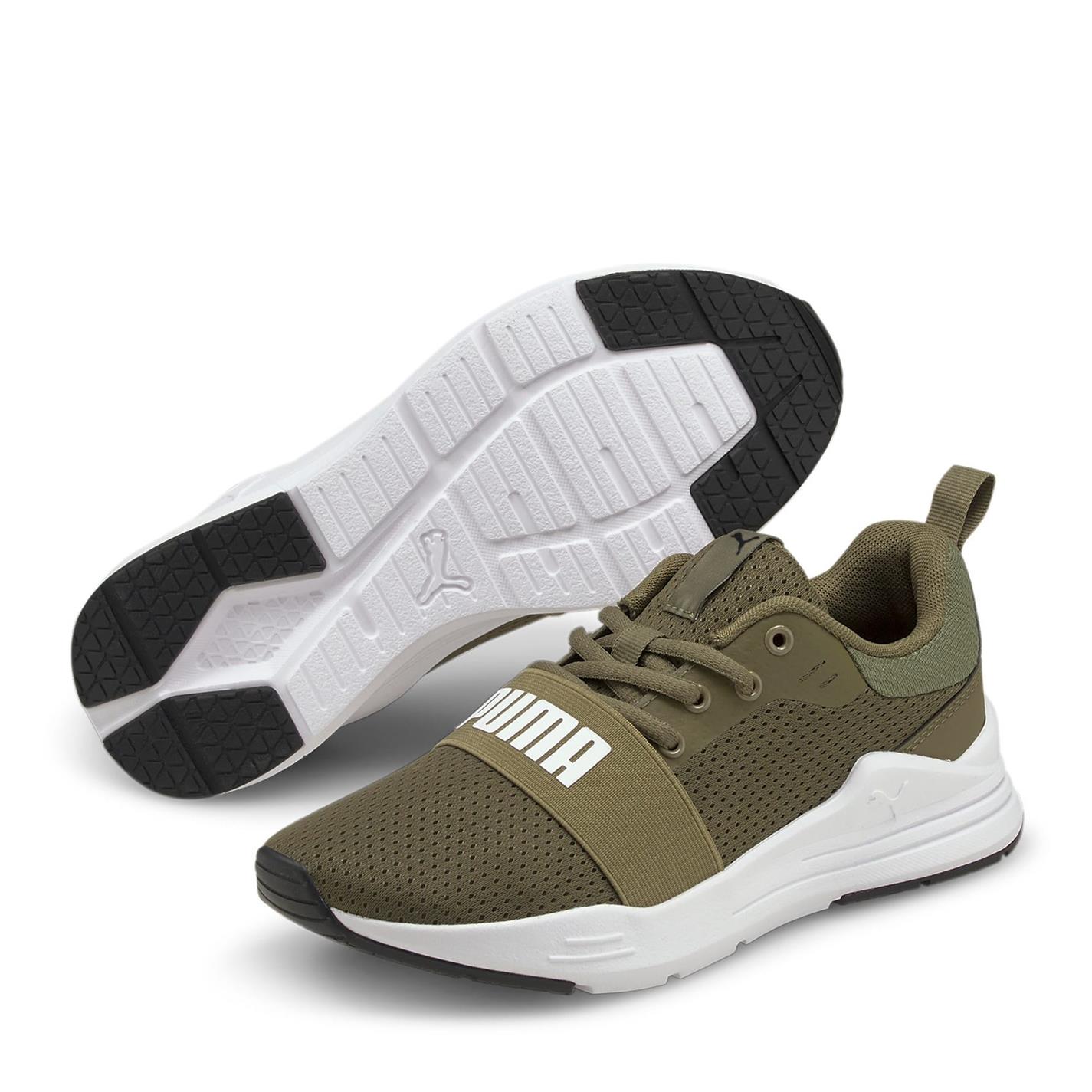 puma wired trainers junior