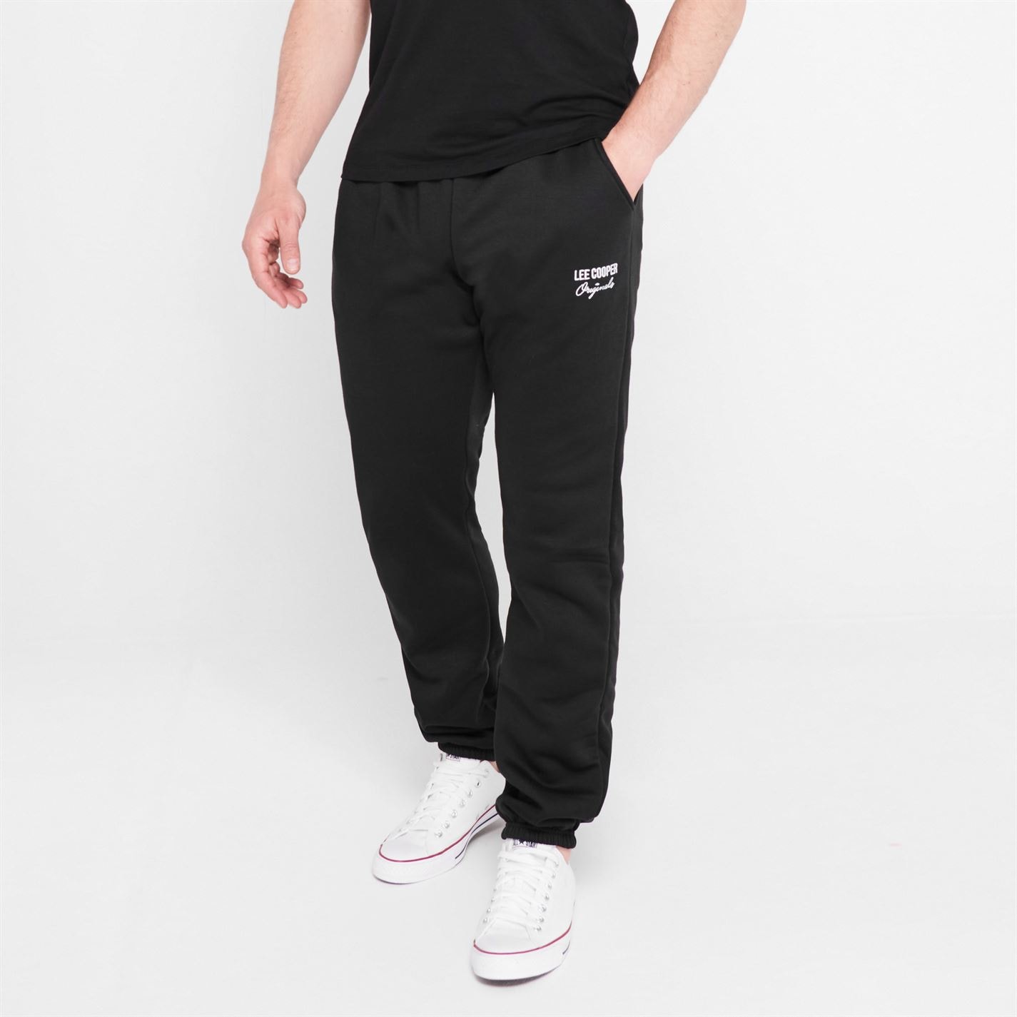 Buy Olive & Black Track Pants for Men by LEE COOPER Online | Ajio.com