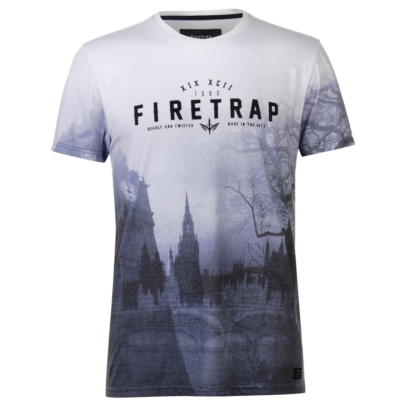 Firetrap Sub The City T Shirt Mens