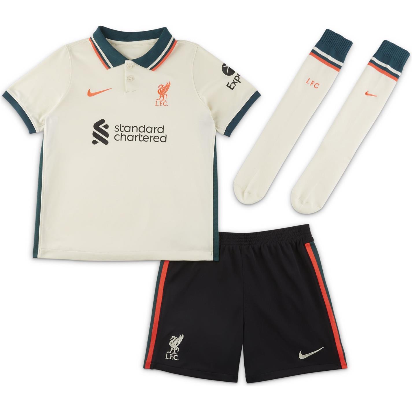 Roberto Firmino Liverpool Nike Women's 2021/22 Away Breathe Stadium Replica  Player Jersey - Tan