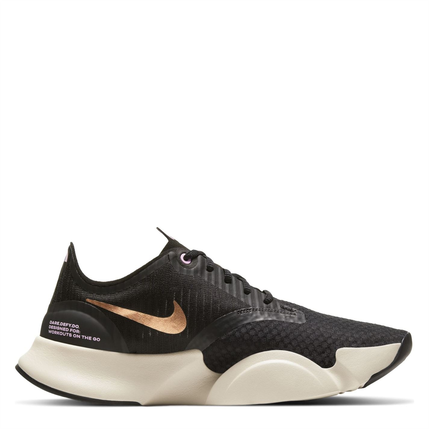 nike superrep go black and gold