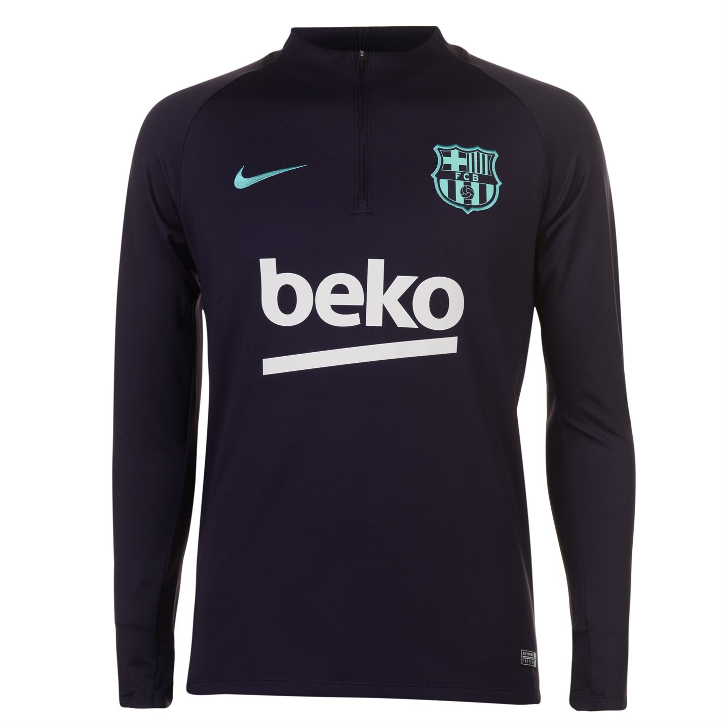 fc barcelona squad drill top
