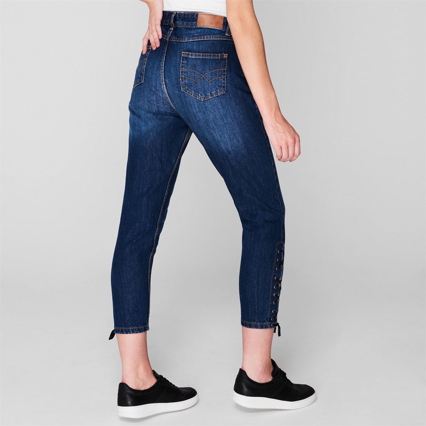 Golddigga Side Tie Jeans Doamnelor