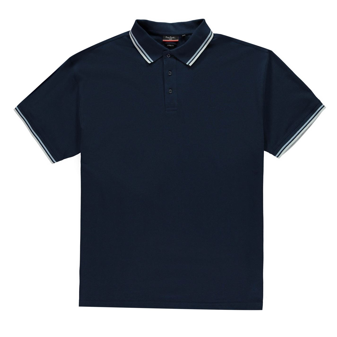 pierre cardin tipped polo shirt mens