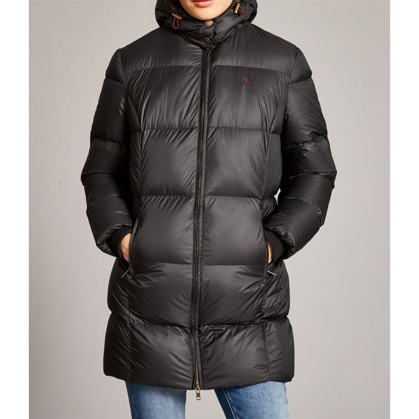 Jack Wills Kershaw căptușit Long Line Coat
